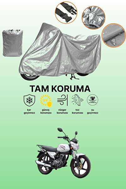 dokaca Grey Tail Bag and Lock Mismatched Kuba Razore 100 Compatible Motorcycl...
