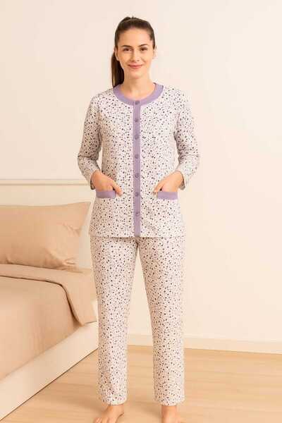 AYSUN TEKSTİL ΝΕΟ ΠΡΟΪΟΝ... Χειμερινό βαμβακερό κοστούμι πιτζάμα για μητέρα, ...