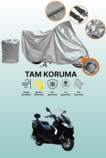 dokaca Mondial 150 Zat Compatible Engine Tarpaulin Compatible with Gray Lock