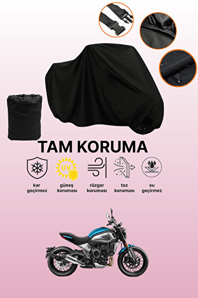 dokaca غطاء محرك أسود متوافق مع CFmoto 700CL-X Heritage، غطاء واقي، غطاء للدر...