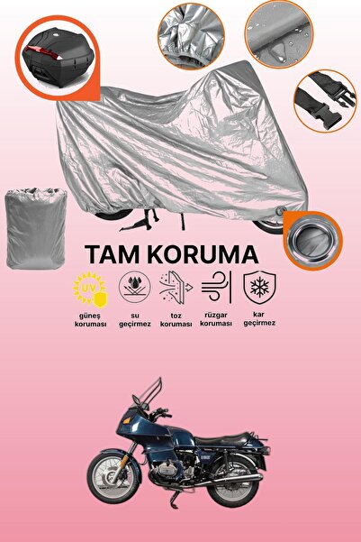 dokaca Gray Lock and Tail Bag Compatible Bmw R 800 Rt Compatible Motorcycle T...