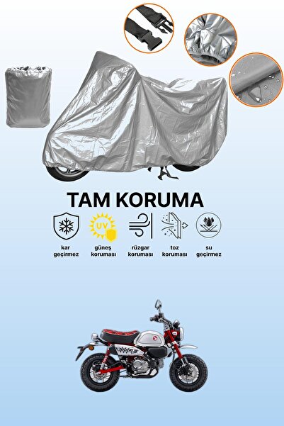 dokaca حقيبة خلفية رمادية اللون وقفل غير متوافقة مع قماش دراجة نارية متوافق م...