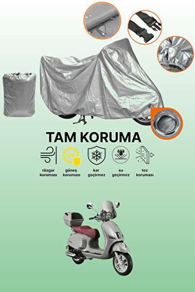 dokaca Rks Bevely 125 Compatible Engine Cover Compatible with Gray Lock