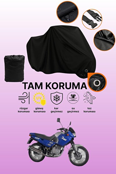 dokaca قماش دراجة نارية متوافق مع ليزر جاوا 250 متوافق مع القفل الأسود