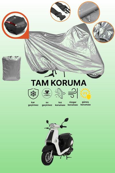 dokaca حقيبة خلفية رمادية متوافقة مع مونديال 50 ريفايفل، غطاء محرك متوافق، غط...