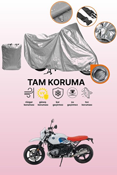 dokaca Grey Lock Compatible Bmw R Nine t Urban G/S Compatible Motorcycle Tarp...