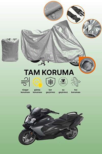 dokaca Grey Lock Compatible Bmw C 650 Gt Compatible Motor Tarpaulin, Protecti...