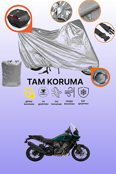 dokaca Gray Tail Bag and Lock Compatible Harley-Davidson Pan America Ra1250 C...