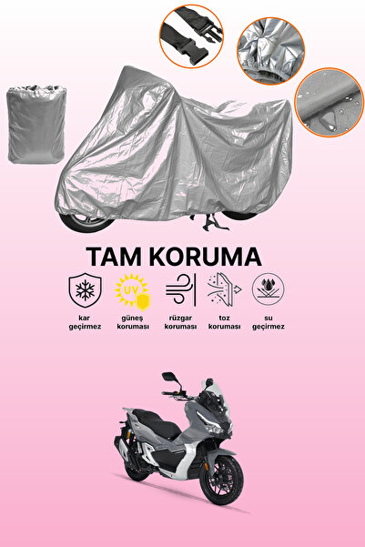 dokaca Gray Tail Bag and Lock Mismatched Rks Freccia 125 Compatible Motorcycl...