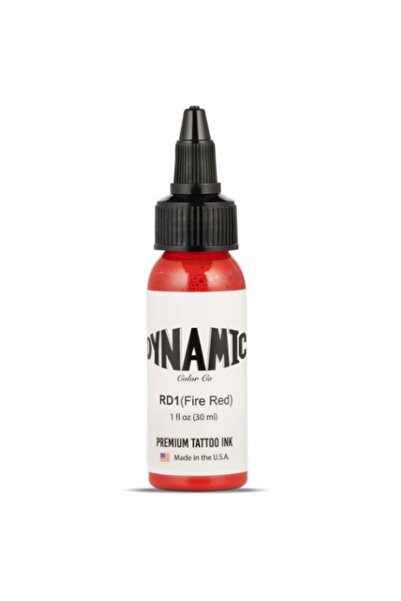 Dynamic Fire Red 1oz/30ml Ateş Kırmızısı Dövme Boyası