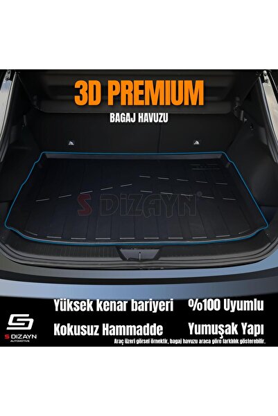 S Dizayn S-Dizayn VW Jetta 3D Pro Bagaj Havuzu Cepli 2011 Üzeri A+ Kalite 3BH-SDZ240