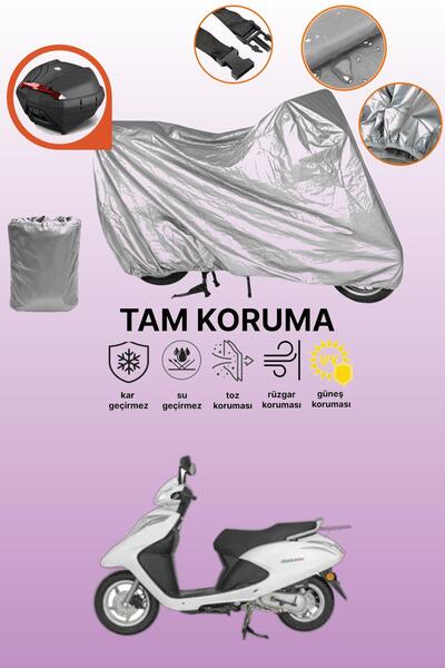 dokaca حقيبة خلفية رمادية متوافقة مع مونديال سبيدي 110، غطاء واقي للدراجة الن...