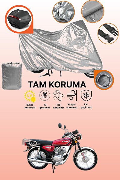 dokaca حقيبة خلفية رمادية اللون ومتوافقة مع قفل فولاذي متوافق مع دراجة نارية ...