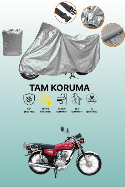 dokaca غطاء دراجة نارية متوافق مع فيكتوري 125 من الفولاذ الرمادي، غطاء واقي، ...