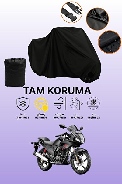 dokaca غطاء محرك متوافق مع Black Hero Karizma، غطاء واقي، غطاء دراجة نارية