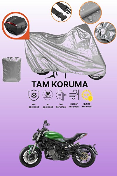 dokaca حقيبة خلفية رمادية متوافقة مع ماركة Benelli 752 S، غطاء واقي