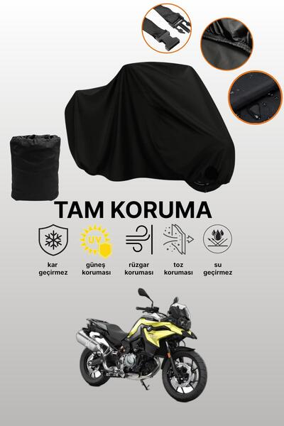 dokaca Black Bmw F 750 Gs Compatible Motorcycle Cover, Protective Cover, Moto...