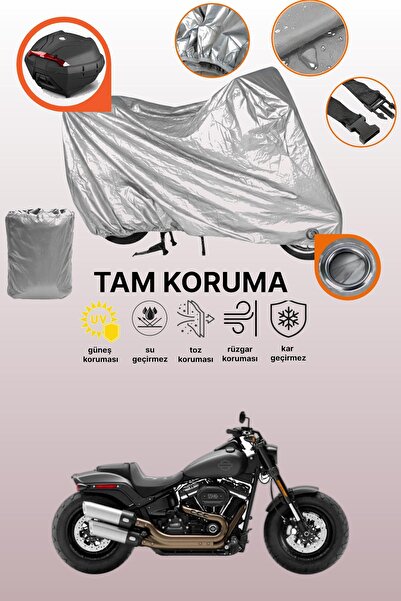 dokaca حقيبة خلفية وقفل باللون الرمادي متوافقة مع دراجة نارية هارلي ديفيدسون ...