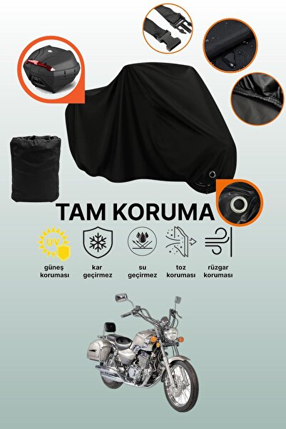 dokaca Black Lock and Tail Bag Compatible Mondial 250 Mct Compatible Motorcyc...