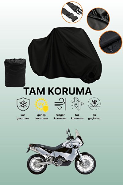 dokaca غطاء محرك متوافق مع KTM 950 Adventure باللون الأسود، غطاء واقي، غطاء د...