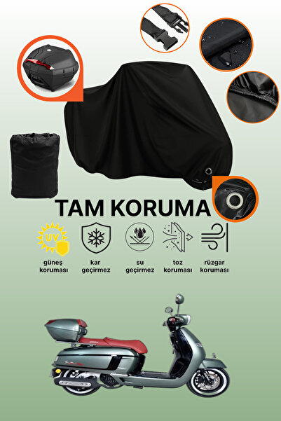 dokaca غطاء دراجة نارية متوافق مع Arora Mojito Pro S، غطاء واقي متوافق مع غطا...