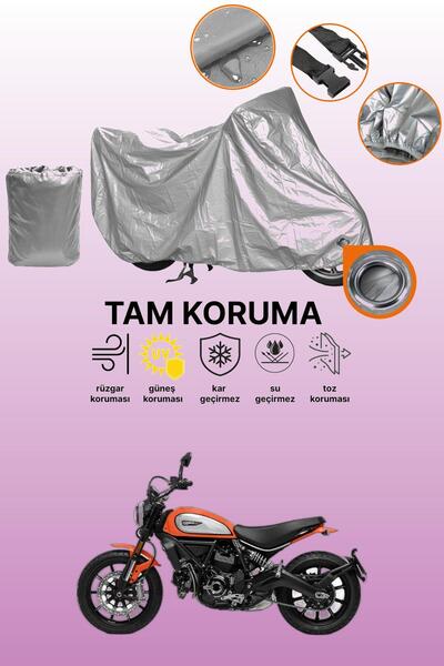 dokaca غطاء حماية متوافق مع دراجة دوكاتي سكرامبلر آيكون دارك، غطاء حماية متوا...