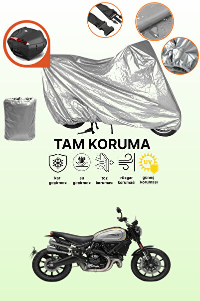 dokaca غطاء محرك متوافق مع دوكاتي سكرامبلر 1100 برو متوافق مع الحقيبة الخلفية...