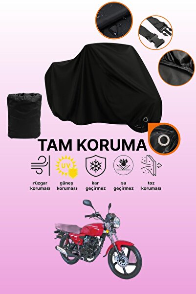 dokaca غطاء دراجة نارية متوافق مع Black Lock وKanuni Breton S، غطاء واقي