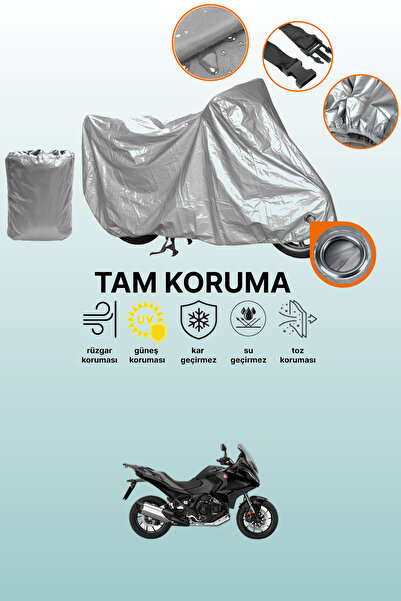 dokaca Gray Lock Compatible Honda Nt 1100 Dct Compatible Motorcycle Tarpaulin...