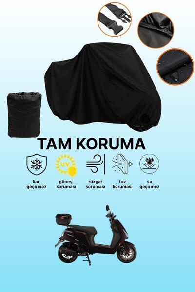 dokaca غطاء محرك متوافق مع Black Falcon Techno 125 EFI، غطاء واقي، غطاء دراجة...