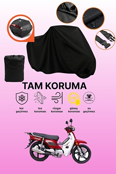 dokaca حقيبة خلفية سوداء متوافقة مع كانوني ترودون XS 50، غطاء دراجة نارية متو...