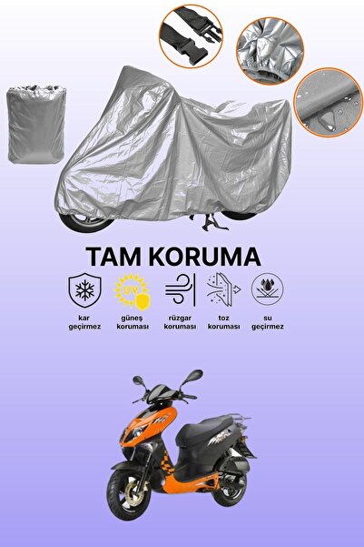 dokaca Gray Keeway Arn 125 Compatible Motorcycle Cover, Protective Cover, Mot...