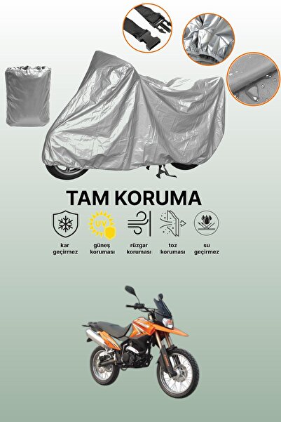 dokaca غطاء دراجة نارية متوافق مع ماركة كاديغا KD-250GY باللون الرمادي، غطاء ...