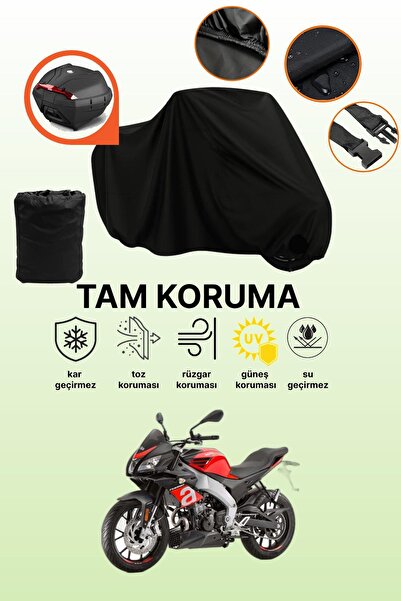 dokaca حقيبة خلفية سوداء متوافقة مع قماش الدراجات النارية المتوافق مع أبريليا...