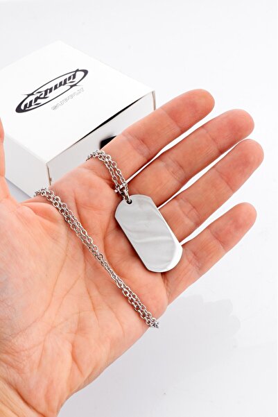 UKHWD SUPPLY Çelik Asker Künyesi Kolye