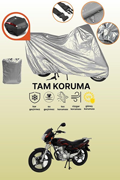 dokaca Gray Tail Bag Compatible Mondial 125 Mx Grumble Compatible Motorcycle ...