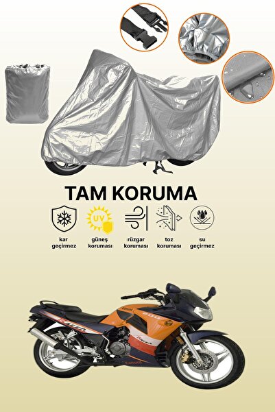 dokaca غطاء دراجة نارية رمادي متوافق مع كانوني ريسر 200 إس، غطاء واقي، غطاء ل...