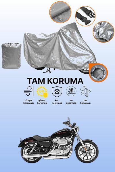 dokaca غطاء محرك رياضي متوافق مع هارلي ديفيدسون سبورتستر 883 من Gray Lock، غطاء واقي