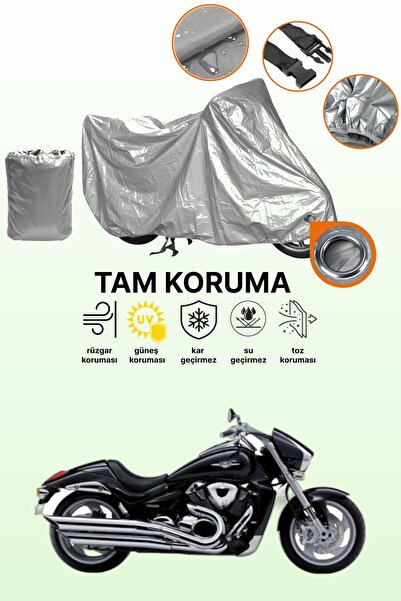 dokaca غطاء محرك متوافق مع سوزوكي VZR 1800 Intruder، غطاء واقي من ماركة Gray ...