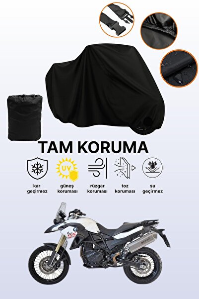 dokaca Black Bmw F 850 Gs Compatible Motorcycle Cover, Protective Cover, Moto...