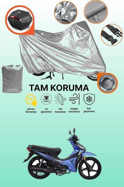 dokaca غطاء دراجة نارية متوافق مع كينج موتور KR-50 كابيلا، غطاء حماية متوافق ...