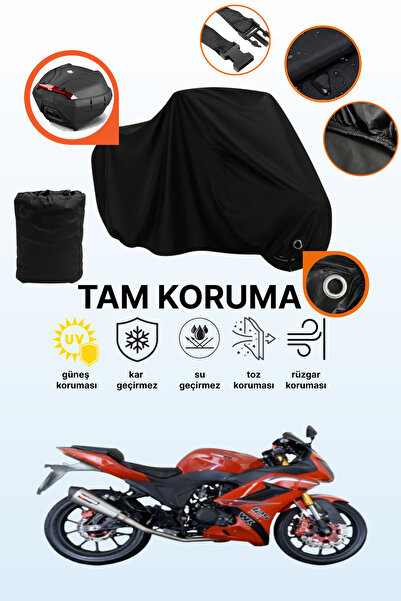 dokaca Black Lock and Tail Bag Compatible Bumoto/Jinling Caliber 250Cc Compat...