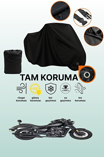 dokaca قماش دراجة نارية متوافق مع فالكون فريدوم 277 متوافق مع القفل الأسود