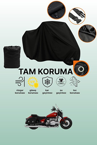 dokaca غطاء دراجة نارية متوافق مع BMW R 18 من Black Lock، غطاء واقي