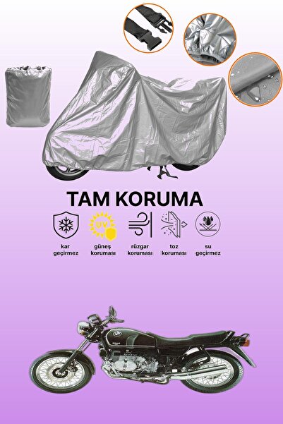 dokaca Gray Bmw R 100 R Compatible Motorcycle Cover, Protective Cover, Motorb...