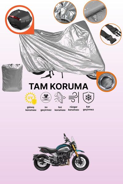 dokaca حقيبة خلفية وقفل رمادي متوافقة مع CFmoto 700CL-X ADV، غطاء دراجة نارية...