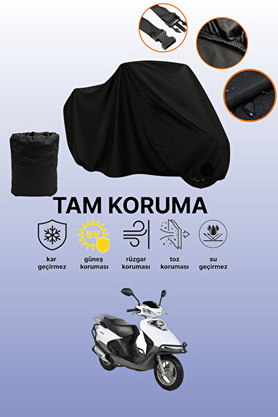 dokaca غطاء محرك متوافق مع Black Kuba VN50 Pro، غطاء واقي، غطاء دراجة نارية
