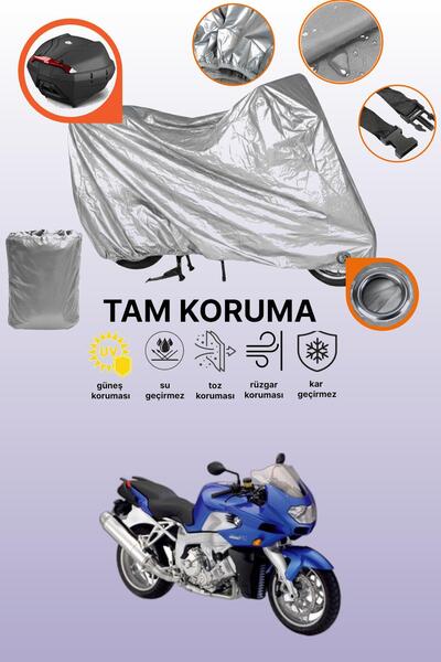 dokaca غطاء دراجة نارية متوافق مع BMW K 1200 R، غطاء حماية متوافق مع اللون ال...