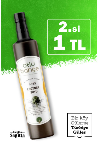 Otlu Bahçe Enginar Suyu, Artichoke Water 500ml