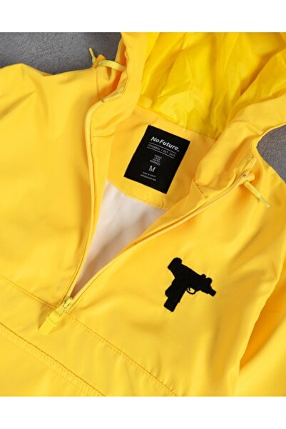 No Future Street Style Uzi Half Zip Men's Jacket Raincoat Nf0314Sr